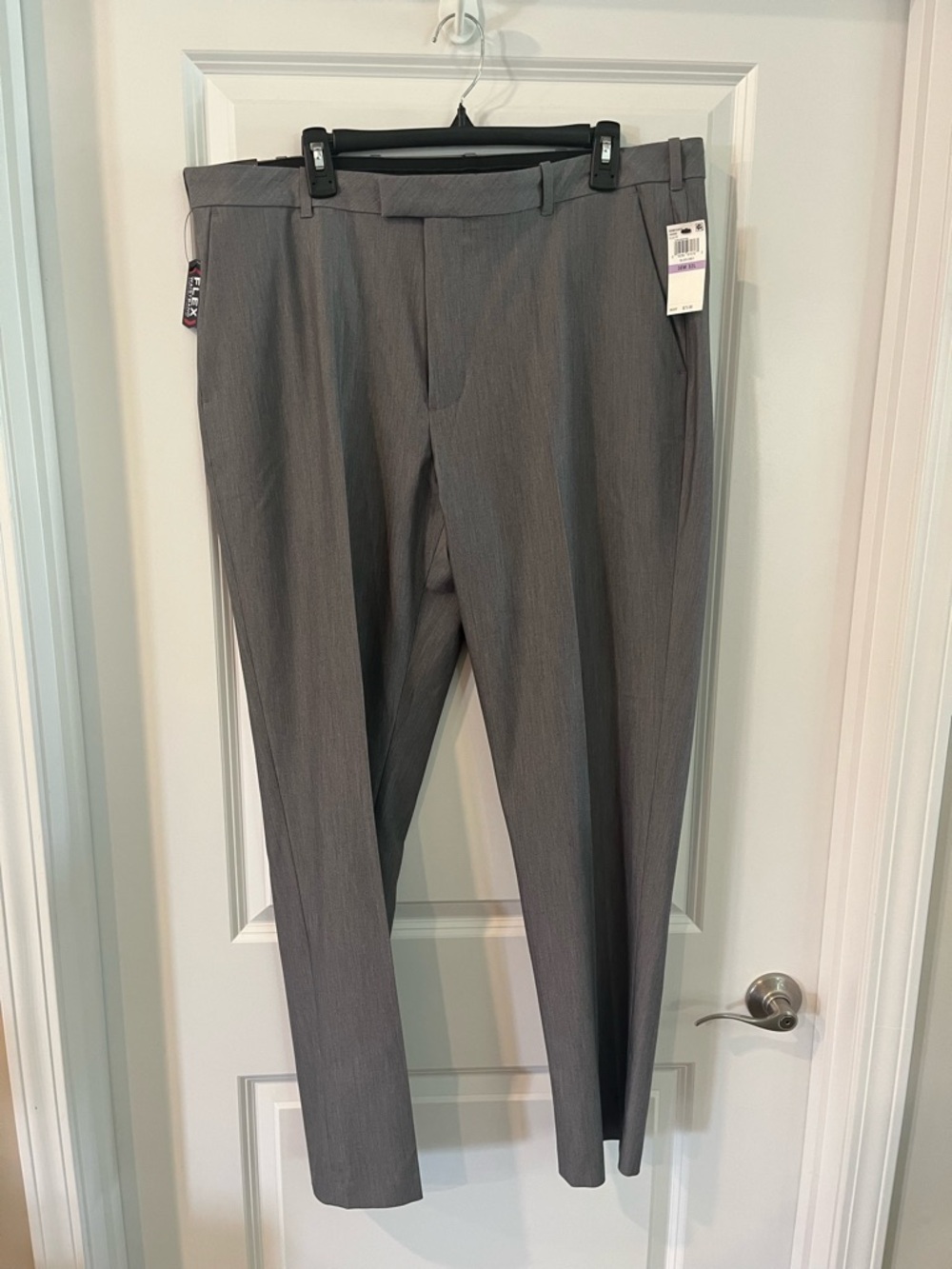 Van Heusen Men's Gray Dress Pants